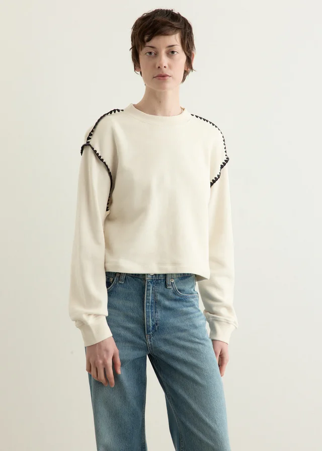 Rag & Bone Vintage Terry Blanket Stitch Pullover from Incu, photo 1 of 1