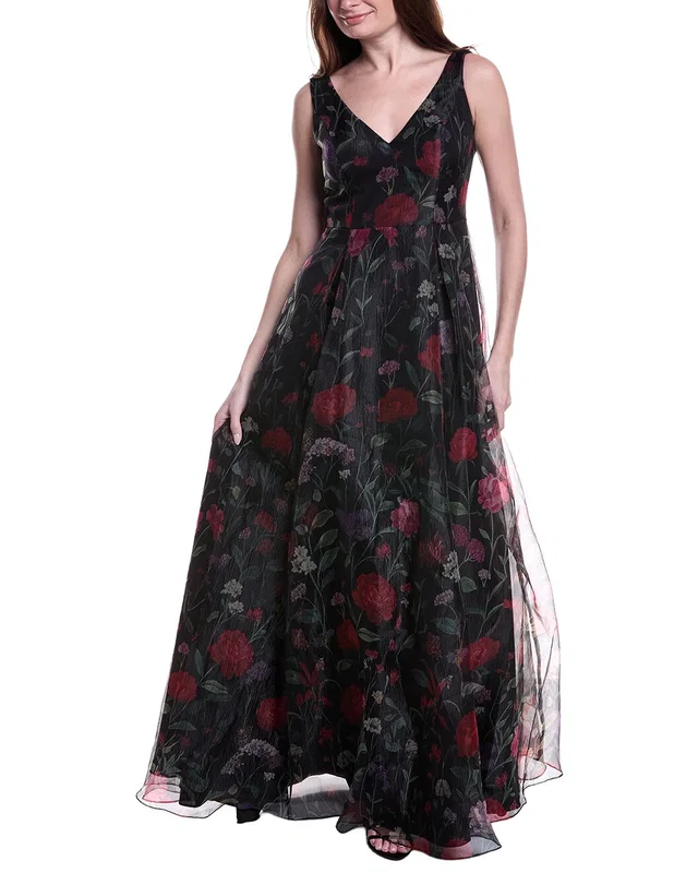 Rene Ruiz Floral Gown, image 1 of 1 from Gilt