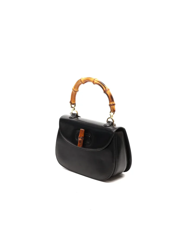 Gucci Bamboo 1947 Medium Top Handle Bag in Leather from A Retro Tale, photo 2 of 9
