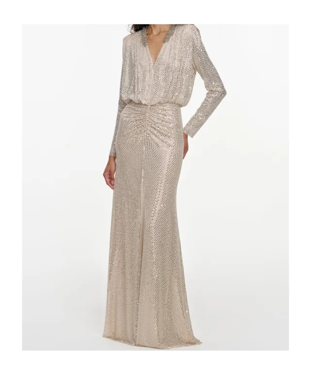 Self-Portrait Rhinestone-embellished dress, photo 2 of 5 from SENSER