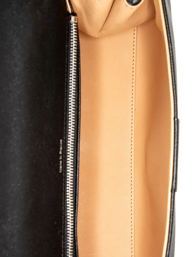 Delvaux Shoulder Bag handbags in Black Leather from The RealReal, photo 6 of 6
