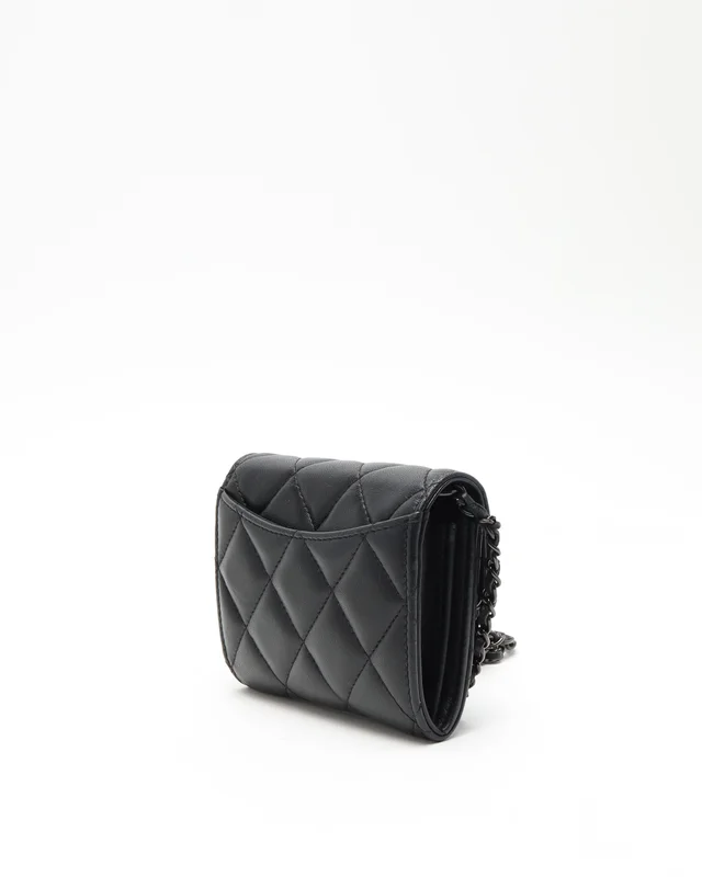 Chanel Mini CC Wallet On Chain Bag in Leather from A Retro Tale, photo 3 of 8