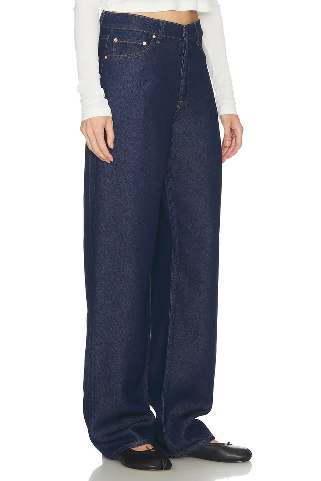 GRLFRND Bella Low Rise Boyfriend in Rinse, photo 2 of 8 from REVOLVE (Canada)