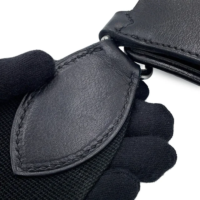 Hermès Messenger Attrage Black Evergrain Canvas in Black Canvas from GALLERY RARE, photo 11 of 16