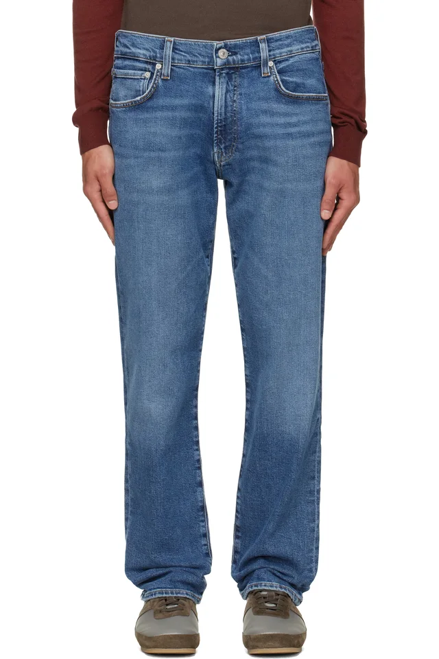 Citizens of Humanity Blue Elijah Straight Perform Jeans, image 1 of 1 from SSENSE