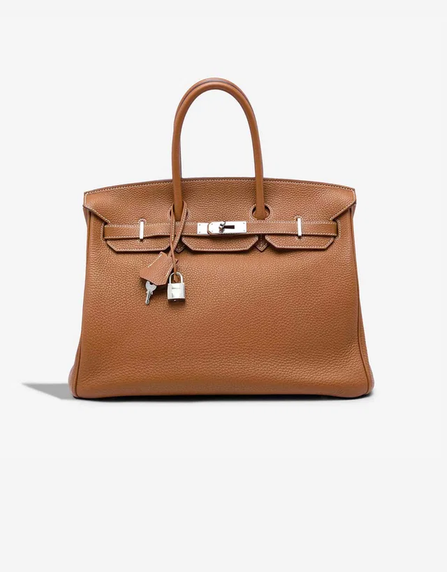 Hermès Birkin 35 Togo Gold in Gold Togo leather from SACLÀB