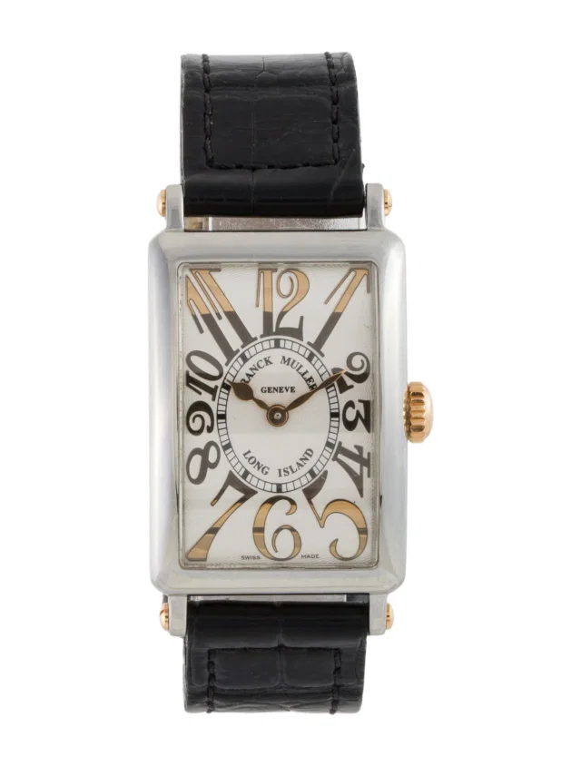 Franck Muller Long Island Relief Watch in multicolor Crocodile from The RealReal