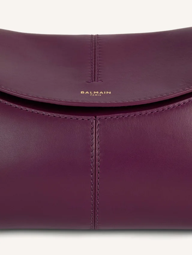 Balmain 64-83 medium bag in smooth leather, photo 7 of 9 from SENSER