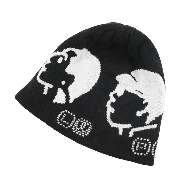 Louis Vuitton Fit Friendship Beanie Size S Black/White/BlueM5259A Cotton100% in Black from GALLERY RARE