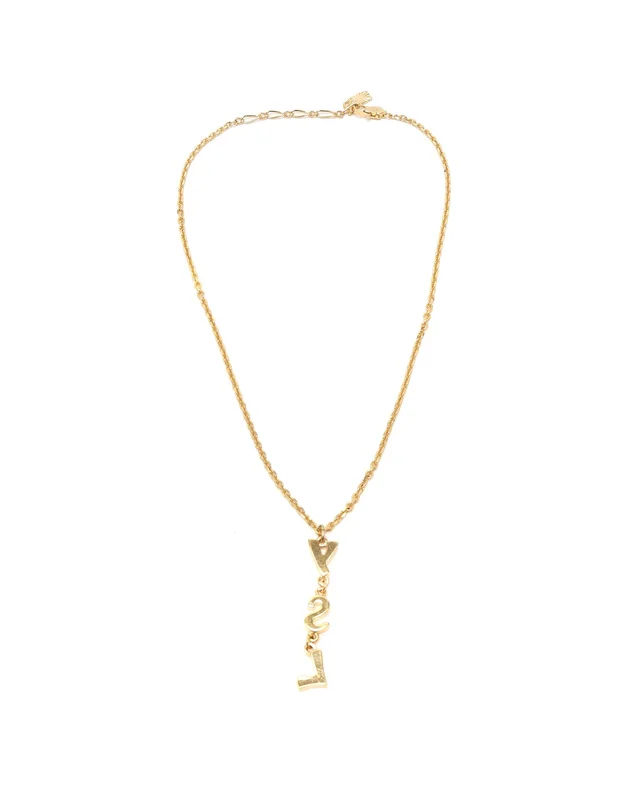 Saint Laurent Rhinestone Necklace from A Retro Tale, photo 4 of 5