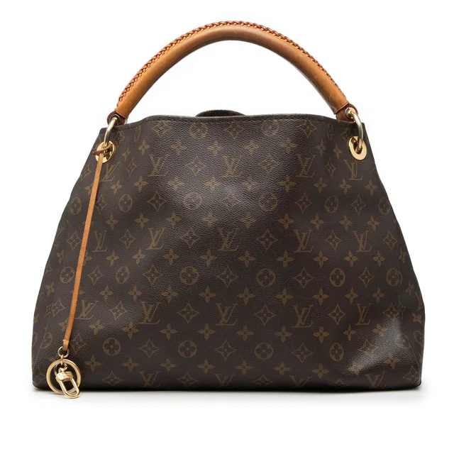 Brown Louis Vuitton Monogram Artsy MM Hobo Bag in Brown Coated canvas from Designer Revival, photo 1 of 1
