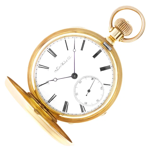IWC pocket watch 50.5mm 8820 in Yellow Gold from Gray And Sons