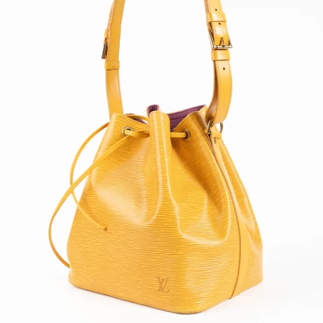 Louis Vuitton Tassil Yellow Epi Petit Noé + Elise Wallet in Yellow Leather from Labellov, photo 3 of 13