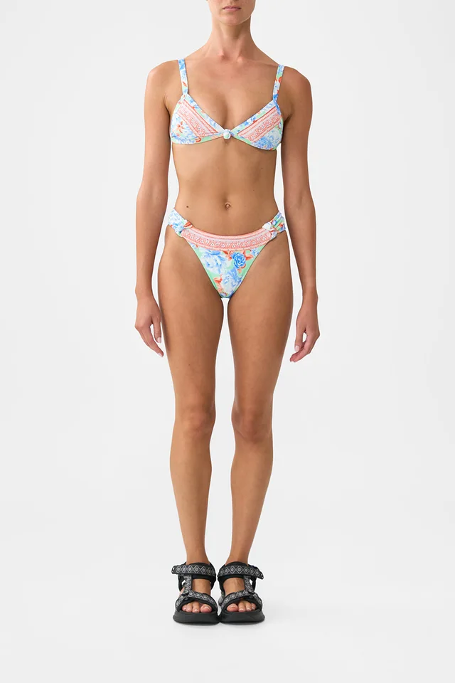 Camilla eBoutique TRI BIKINI TOP WITH KNOT FRONT TOPKAPI POP from CAMILLA, photo 1 of 1