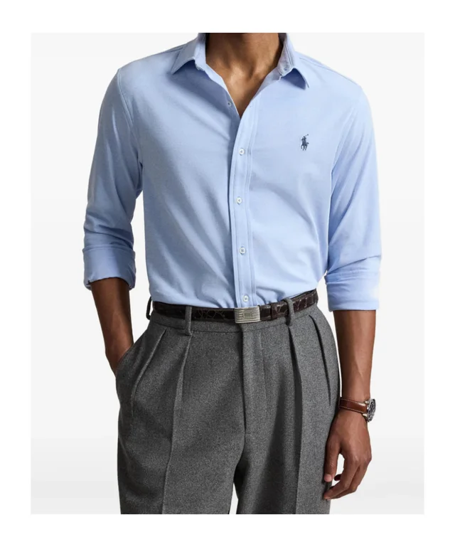 Polo Ralph Lauren logo-embroidered long-sleeve shirt, photo 5 of 7 from SENSER