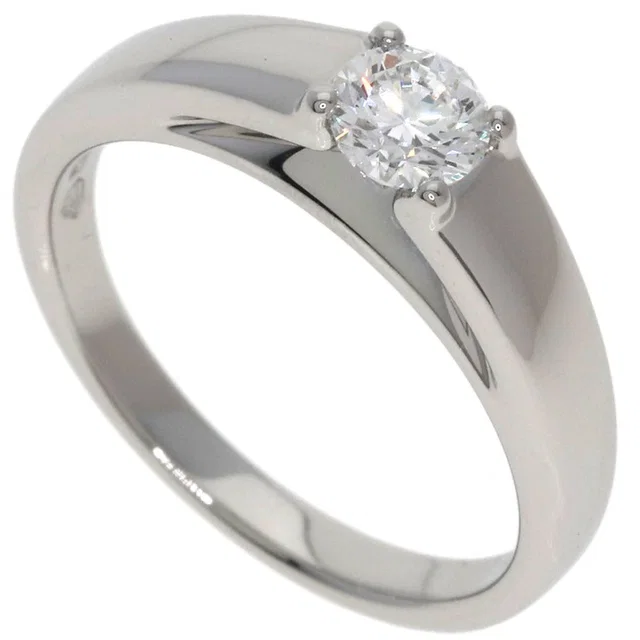 Bvlgari Silver Diamond Ring in gray|silver from Poshmark