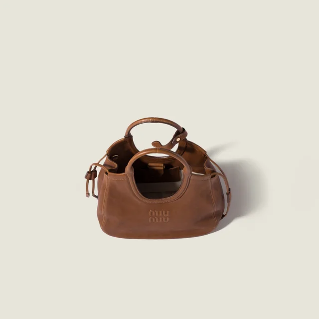 Miu Miu Ivy nappa leather tote bag, photo 5 of 5 from SENSER
