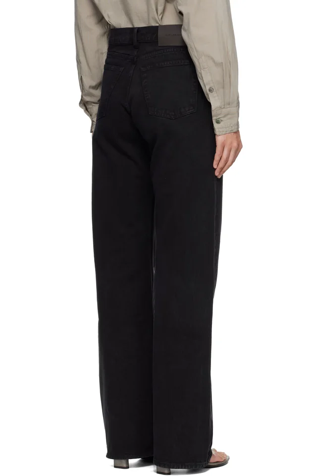 OUR LEGACY Black Wata Cut Jeans, photo 3 of 4 from SSENSE