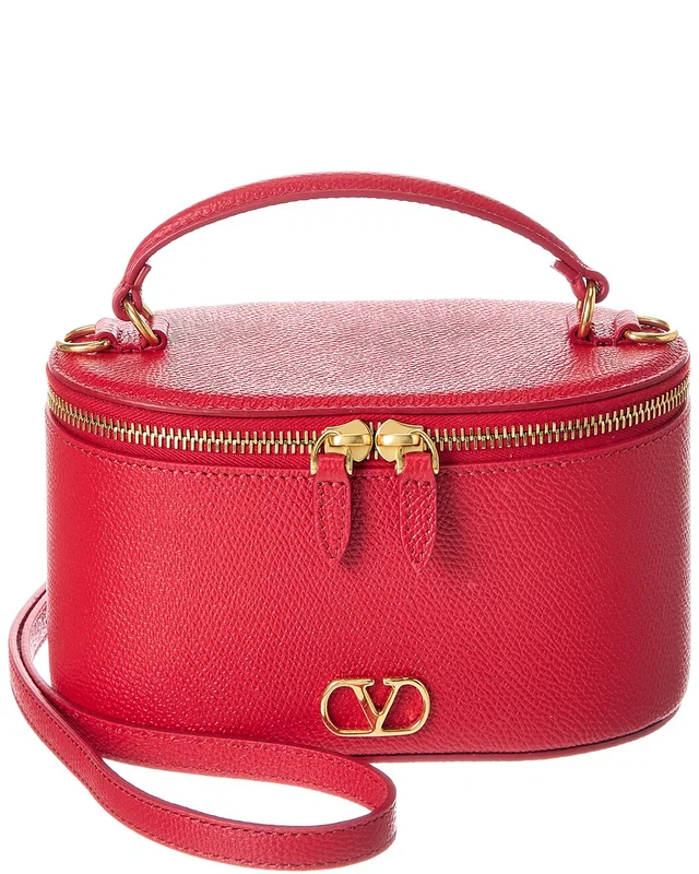 Valentino VLogo Signature Mini Leather Vanity Bag, image 1 of 1 from Gilt