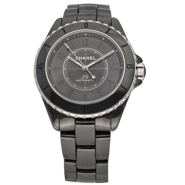 Chanel J12 Phantom H6185 38mm Ceramic Watch in Ceramic from H&T