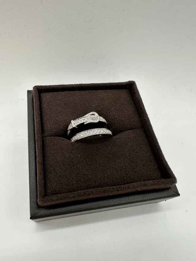 Hermès Etriviere Ring, Medium model 66D 0.88Ct from Luxury Promise