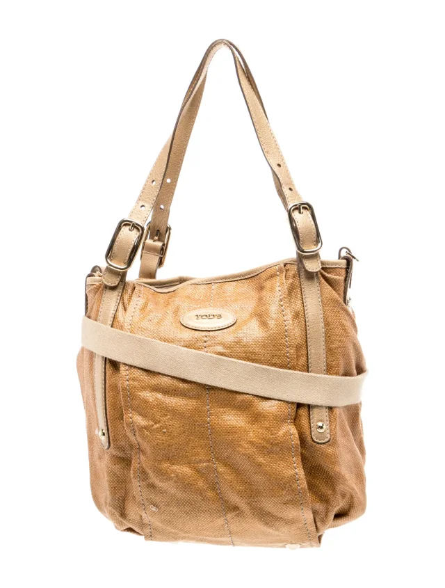 Tod's Leather Bucket Bag in Leather from The RealReal