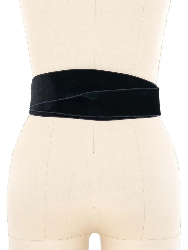 Chanel Velvet Wrap Around Waist Belt in Velvet from Arcade Vintage, photo 2 of 2