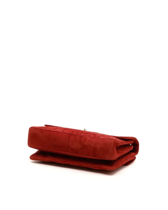 Chanel Square Quilt Mademoiselle Flap Bag in Suede from A Retro Tale, photo 5 of 9