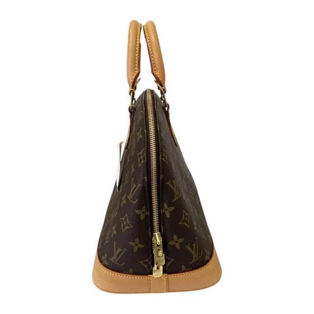 Louis Vuitton Alma PM Monogram Handbag in Brown Canvas from LuxUness, photo 3 of 13