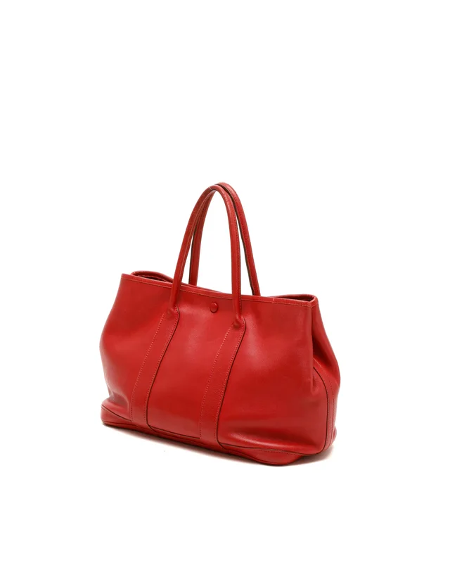 Hermès Garden Party TPM Tote Bag in Leather from A Retro Tale, photo 3 of 9