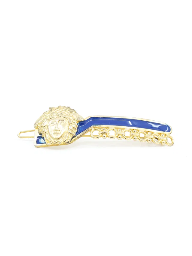 Versace Medusa Hair Barrette from Arcade Vintage