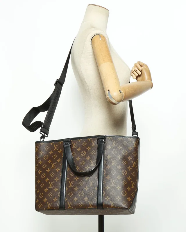 Louis Vuitton Monogram Macassar Weekend PM Tote Bag in Coated canvas from A Retro Tale, photo 9 of 9