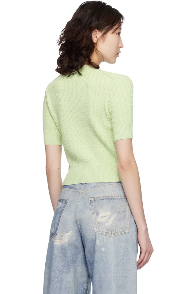 Green Kenzo Paris 'Boke Flower' Short Sleeve T-shirt, photo 3 of 4 from SSENSE