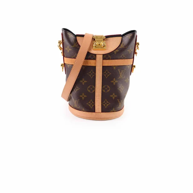 Louis Vuitton Duffle Crossbody Top Handle Monogram in Canvas from The Purse Affair