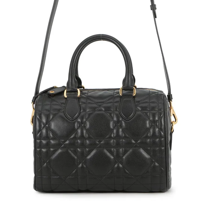 Dior Groove 25 Macrocannage BlackM1365UBOL_M900 Calf Leather Size Medium in Calfskin from GALLERY RARE