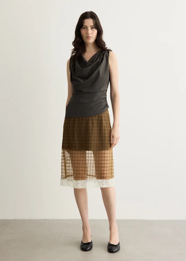 Wynn Hamlyn Lori Knit Top in Grey from Incu, photo 1 of 1