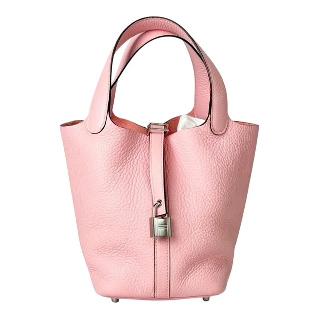 Hermès Picotin 18 3Q Rose Sakura Bag with PHW in Pink from Luxury Promise, photo 2 of 2