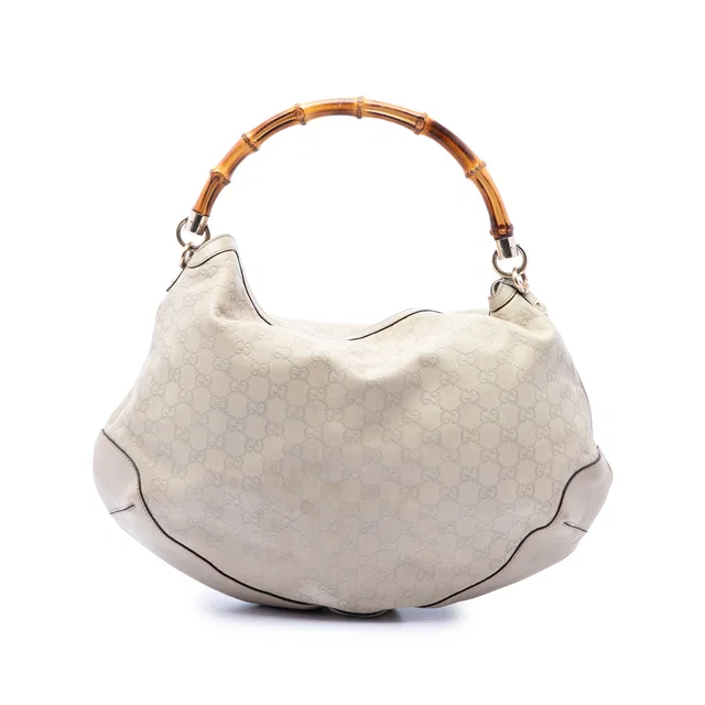 Brown Gucci Guccissima Peggy Bamboo Satchel in Brown Leather from Designer Revival, photo 1 of 1