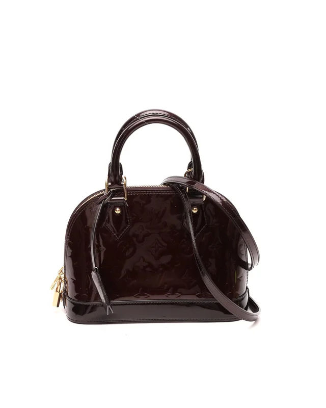 Louis Vuitton Vernis Alma BB Bag in Leather from A Retro Tale