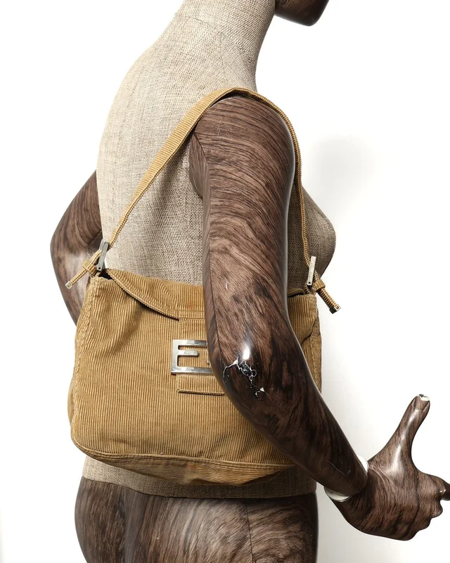 Fendi Corduroy Bag in Denim from A Retro Tale, photo 10 of 10