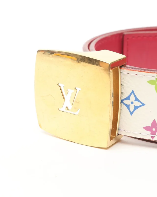 Louis Vuitton Murakami Saint Tulle Belt, size 85 in Canvas from A Retro Tale, photo 5 of 8