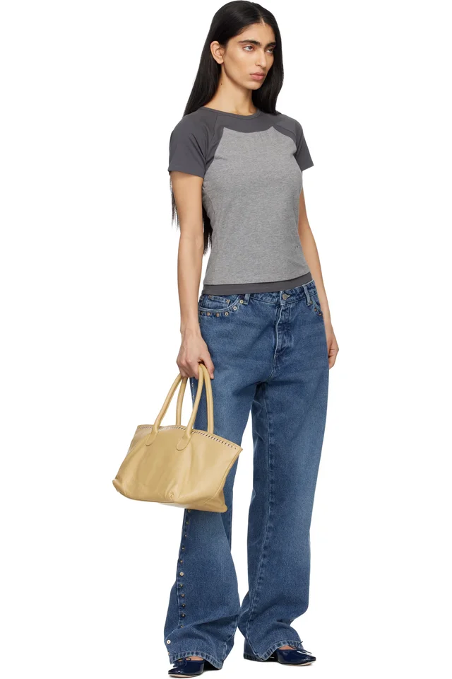 Gimaguas Beige Capazo Bag, photo 4 of 4 from SSENSE