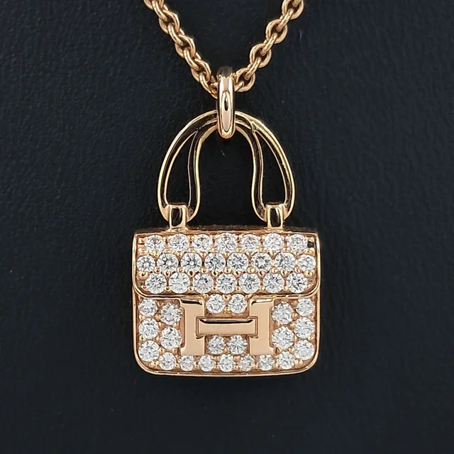 Hermès Diamond Constant Necklace from GUGUS