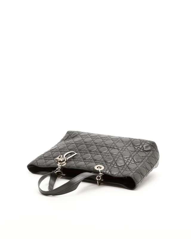 Cannage Lady Dior Tote Bag in Leather from A Retro Tale, photo 5 of 9
