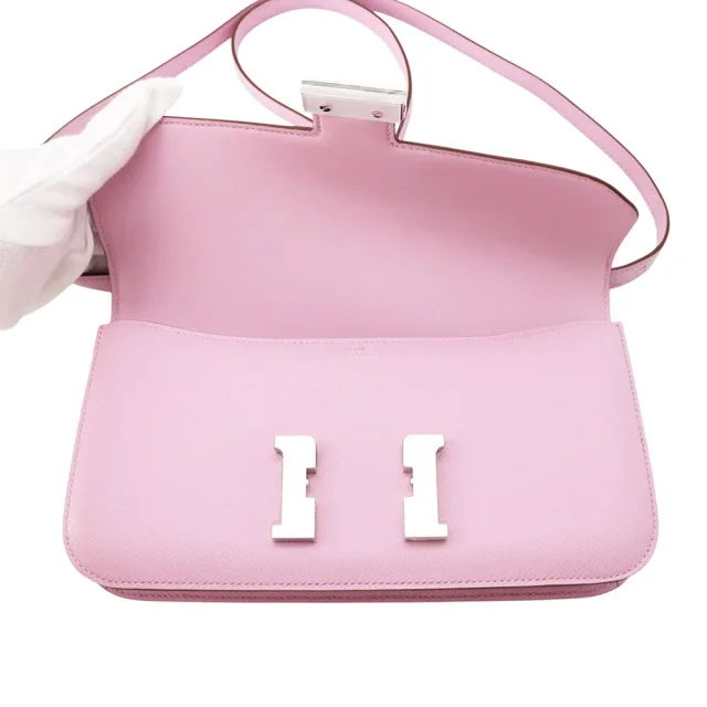 Hermès Constance Elan Miroir Mauve Sylvestre Epsom in Epsom leather from GALLERY RARE, photo 8 of 11