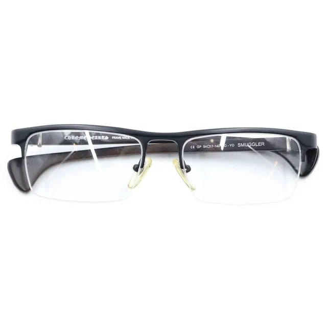 Chrome Hearts Yo Smuggler CH Plus Ebony Temple Sunglasses Eyewear Brown in Brown from The Reluxe