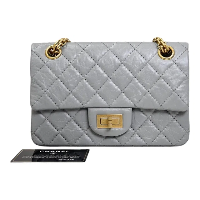 Chanel Reissue Mini Grey Calfskin Bag in Grey Calfskin from Luxury Promise