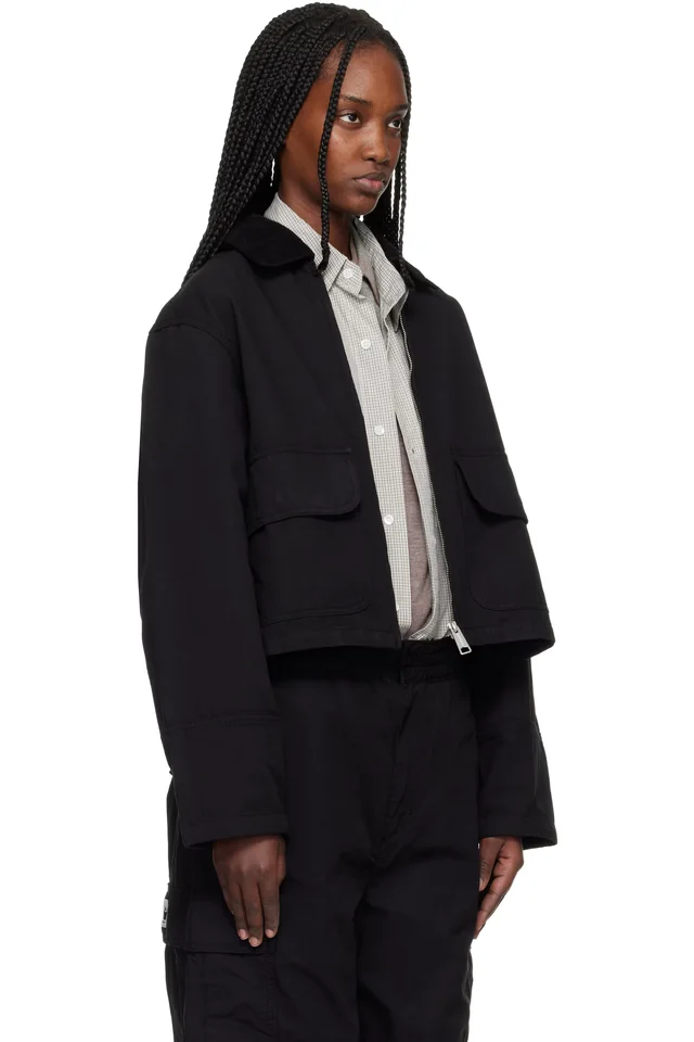 Carhartt Work In Progress Black Prescott Jacket, photo 2 of 4 from SSENSE