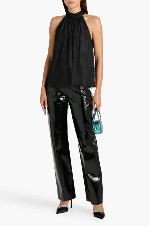 Alice + Olivia Maris Lace Tie-Back Sleeveless Top, photo 6 of 8 from THE OUTNET