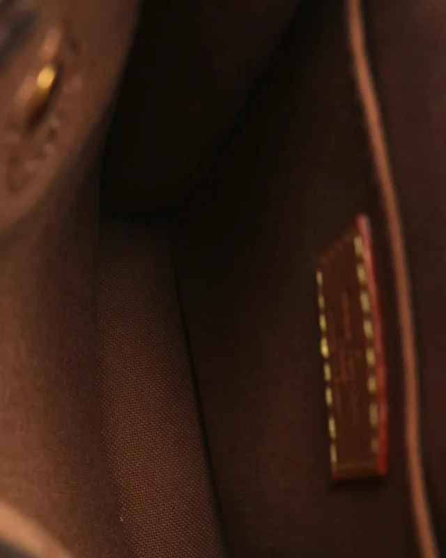 Louis Vuitton Monogram Petit Sac Plat Bag in Coated canvas from A Retro Tale, photo 6 of 9